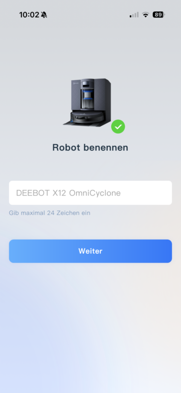 Test – ECOVACS DEEBOT X12 OmniCyclone – Saug- und Wischroboter mit FocusJet IMG 9006 368x800 - Test – ECOVACS DEEBOT X12 OmniCyclone – Saug- und Wischroboter mit FocusJet