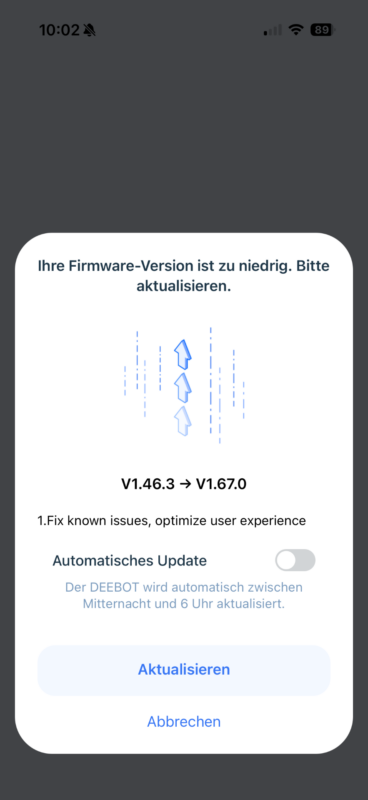 Test – ECOVACS DEEBOT X12 OmniCyclone – Saug- und Wischroboter mit FocusJet IMG 9008 368x800 - Test – ECOVACS DEEBOT X12 OmniCyclone – Saug- und Wischroboter mit FocusJet