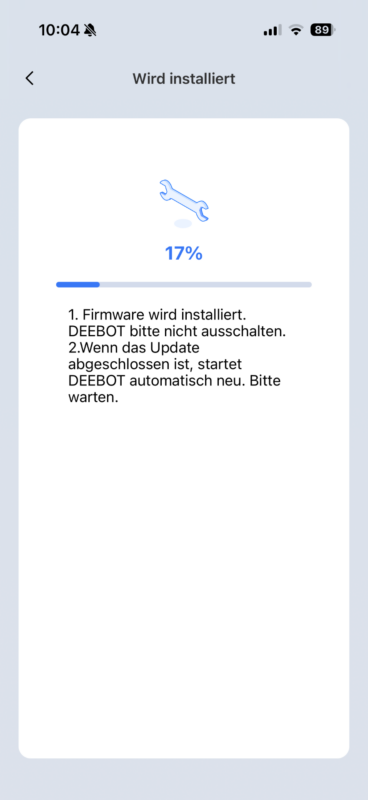 Test – ECOVACS DEEBOT X12 OmniCyclone – Saug- und Wischroboter mit FocusJet IMG 9017 368x800 - Test – ECOVACS DEEBOT X12 OmniCyclone – Saug- und Wischroboter mit FocusJet