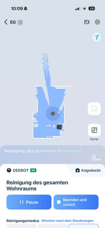 Test – ECOVACS DEEBOT X12 OmniCyclone – Saug- und Wischroboter mit FocusJet IMG 9030 368x800 - Test – ECOVACS DEEBOT X12 OmniCyclone – Saug- und Wischroboter mit FocusJet