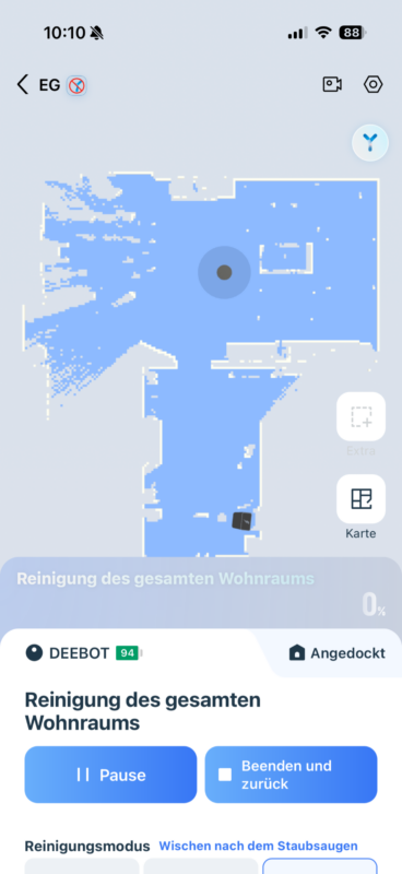Test – ECOVACS DEEBOT X12 OmniCyclone – Saug- und Wischroboter mit FocusJet IMG 9033 368x800 - Test – ECOVACS DEEBOT X12 OmniCyclone – Saug- und Wischroboter mit FocusJet