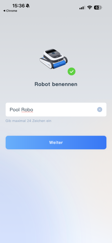IMG 1224 369x800 - Test &ndash; ECOVACS ULTRAMARINE P1 &ndash; Poolroboter