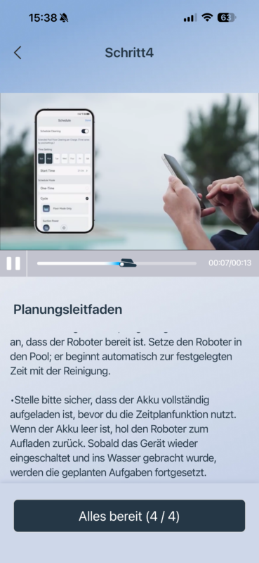 IMG 1232 369x800 - Test &ndash; ECOVACS ULTRAMARINE P1 &ndash; Poolroboter