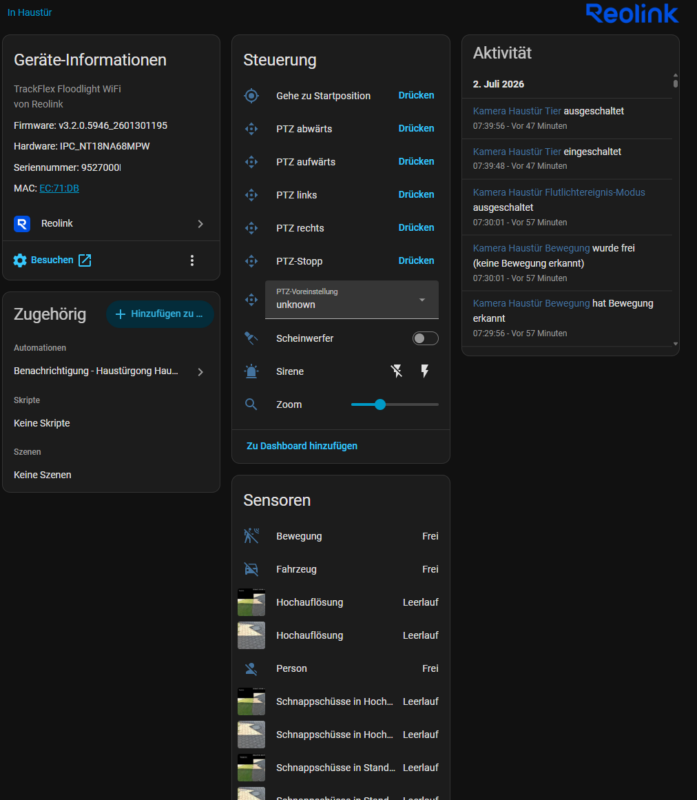 Test – Reolink TrackFlex Floodlight WiFi Screenshot 2026 07 02 082724 697x800 - Test – Reolink TrackFlex Floodlight WiFi