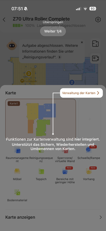 Test – MOVA Z70 Ultra Roller Complete – Saug- und Wischroboter IMG 1355 368x800 - Test – MOVA Z70 Ultra Roller Complete – Saug- und Wischroboter